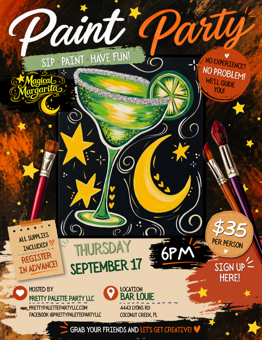 Paint & Margaritas | Bar Louie (September 17)