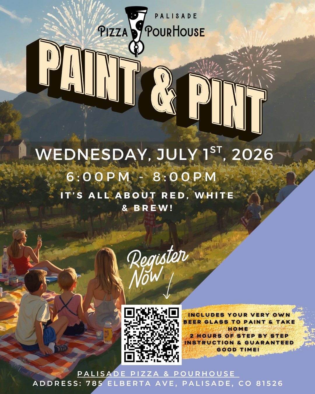 Paint & Pint Kids Canvas
