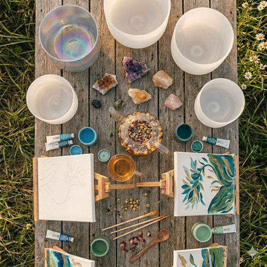 Paint + Sound Bath: Unlock your Potential with Presence