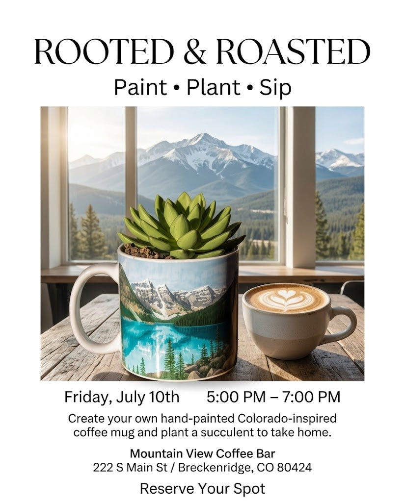 Rooted & Roasted: Mountain View Coffee Bar (July 10)