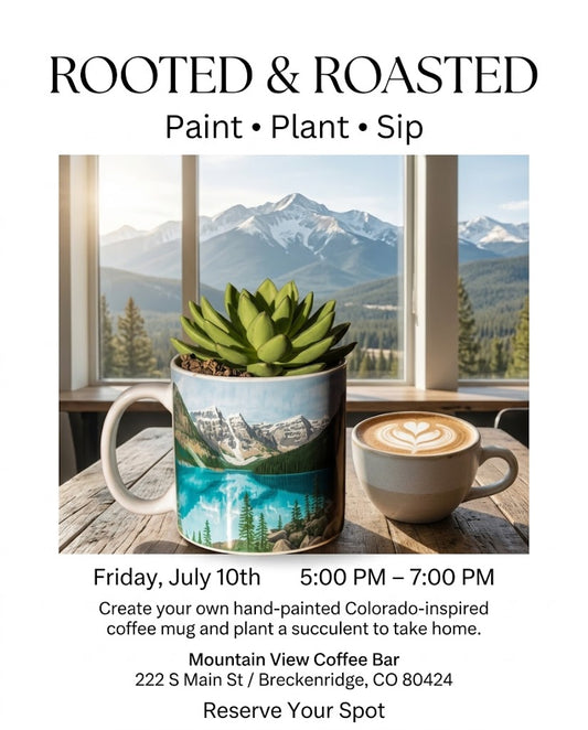 Rooted & Roasted: Mountain View Coffee Bar (July 10)