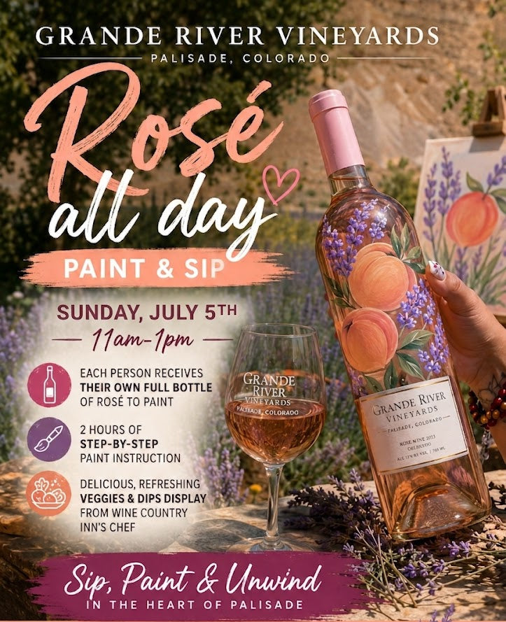 Rosé All Day Paint & Sip | Grande River Vineyards (July 5)